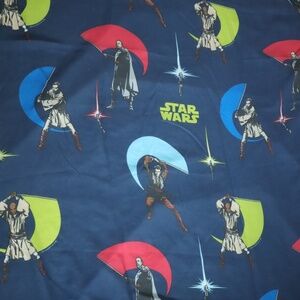 Vintage 2002 Star Wars Attack of the Clones Episode II TWIN Flat Sheet